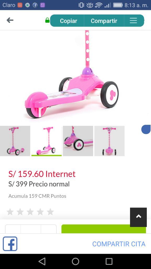 Scooter para Niña