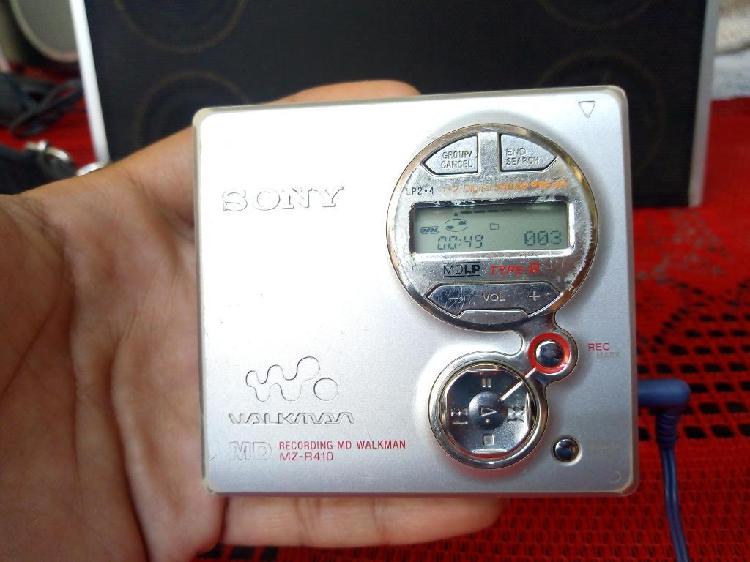 Sony Walkman Minidisc Grabador No Sharp