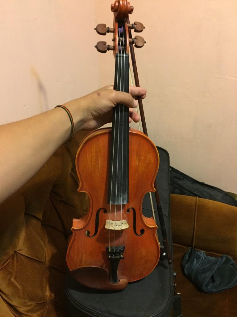 Violin 4/4 Canadiense Cuerdas Dominant