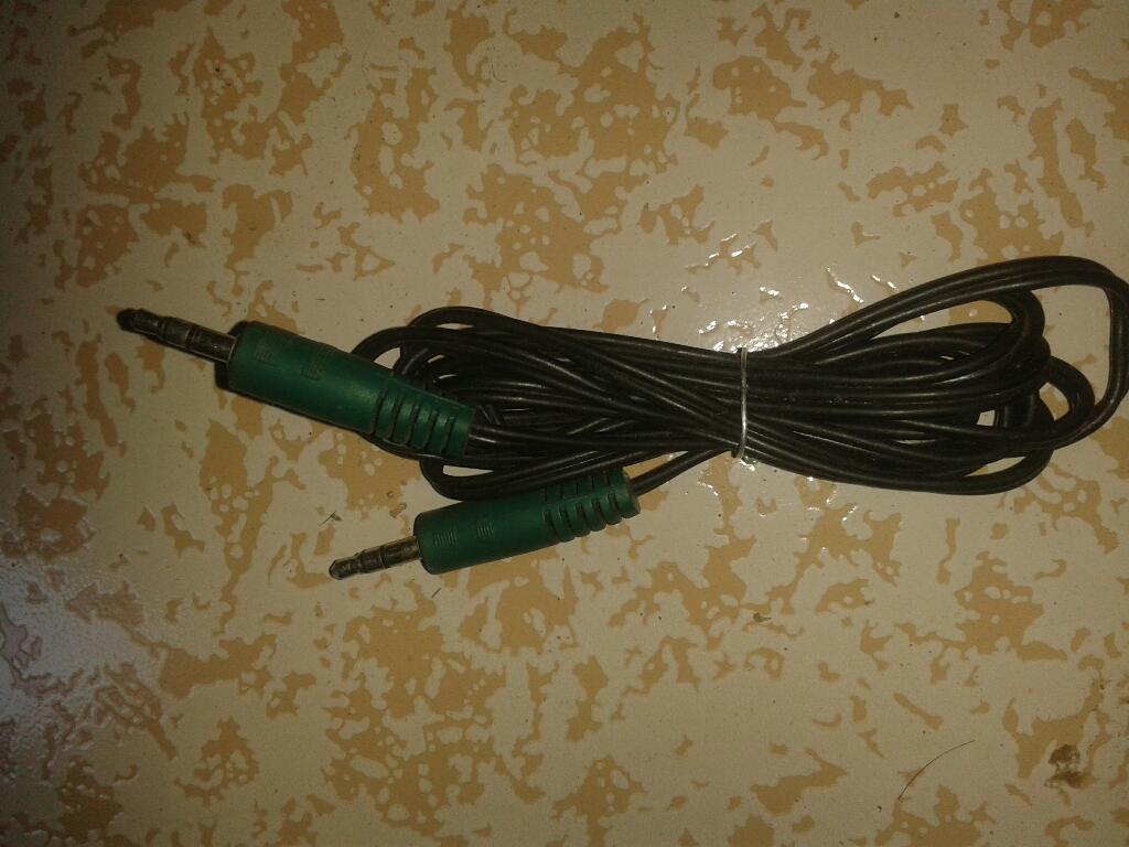 Cable de audio doble pin ambos extremos