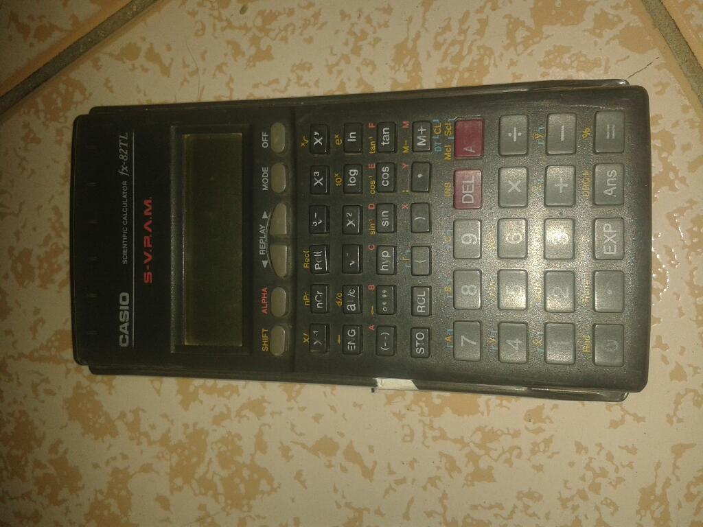 Calculadora Cientifica CASIO para repuesto