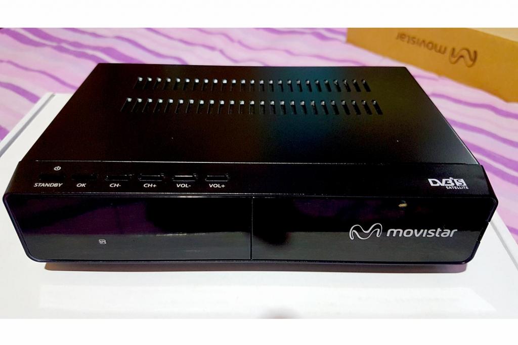 Decodificaor Movistar HD SIN control en caja