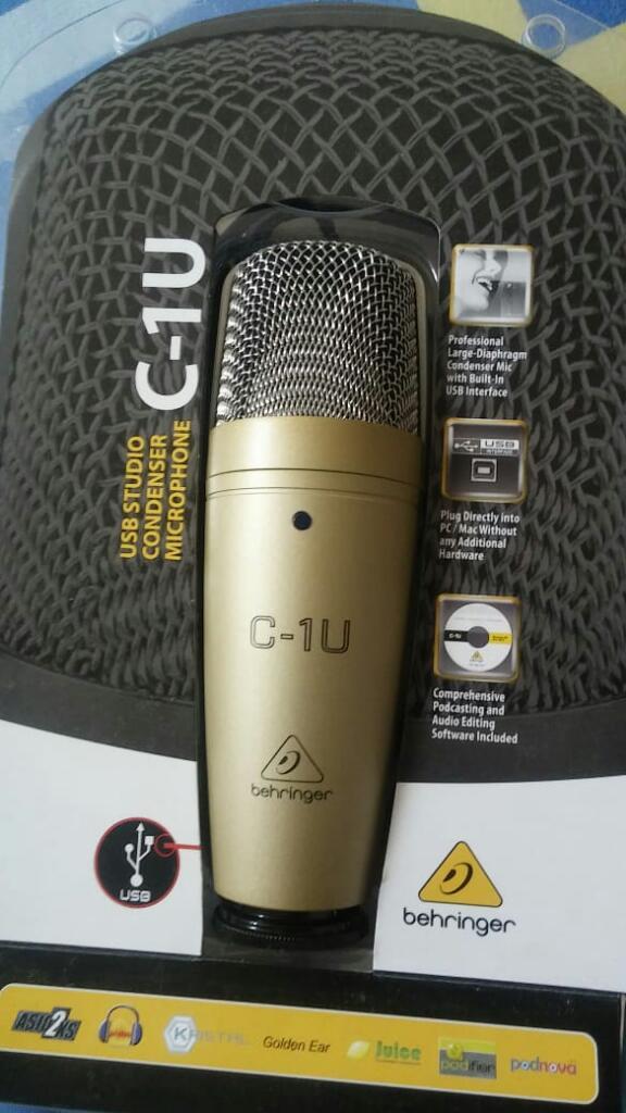 Microfono Condensador Behringer C1 U.