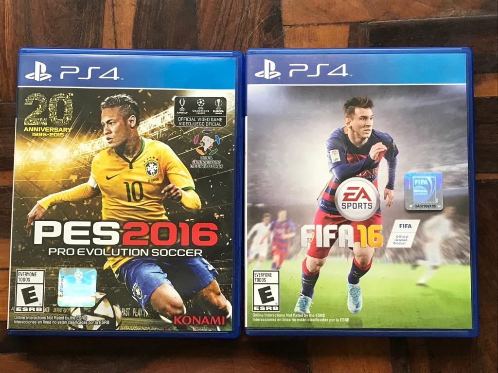 Pes Y Fifa 16