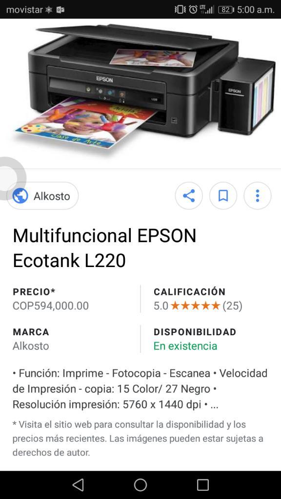 Remato Impresora Epson