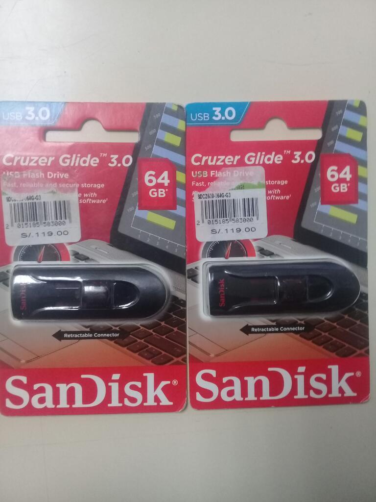 Usb 64gb Flash Drive Nuevo Sellado