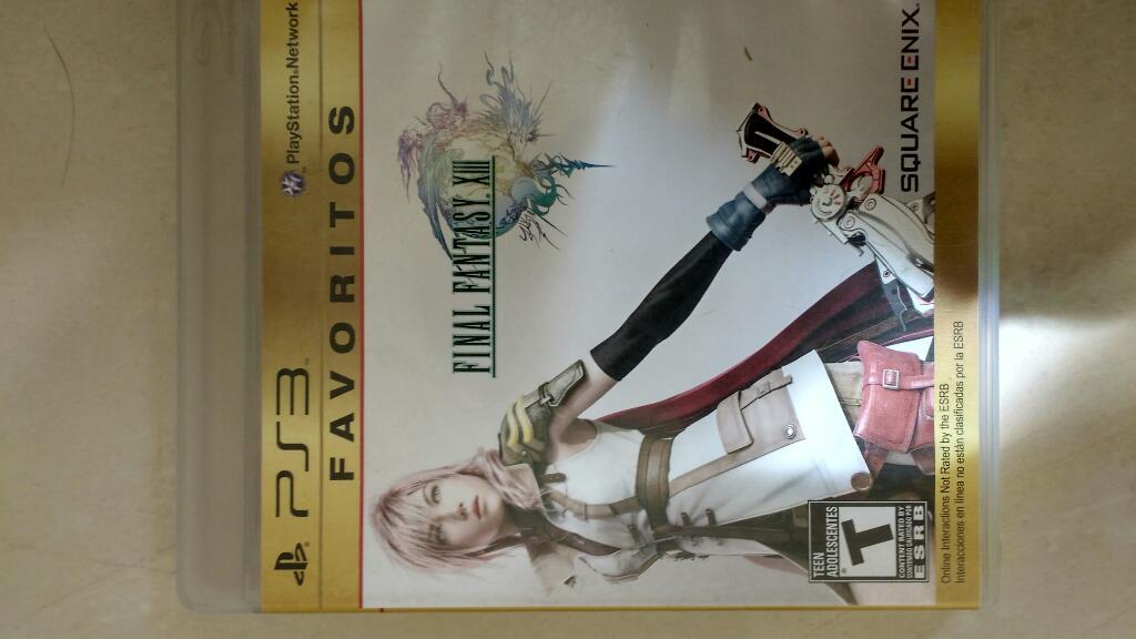 Vendo Final Fantasy Xiii