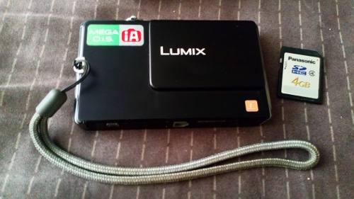 Camara Panasonic Lumix 12mpx Sd 4gb En Caja Con Acsesorios