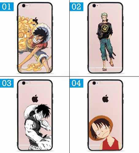 Case Funda Protector Anime One Piece Hibrido Iphone 6 6s