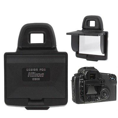 Digital Lcd Sunshade Hood Screen Protector Para Nikon D300
