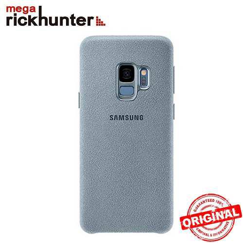 Estuche Samsung Galaxy S9 + Plus Alcantara Cover Silver