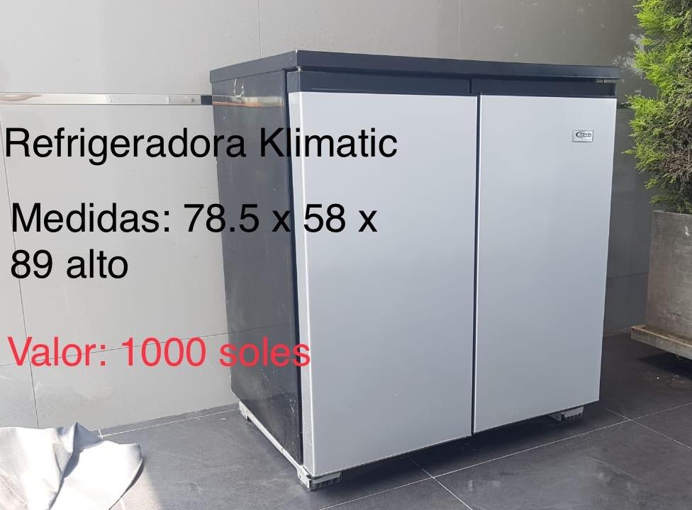 Refrigeradora Klimatic - Semi Nueva