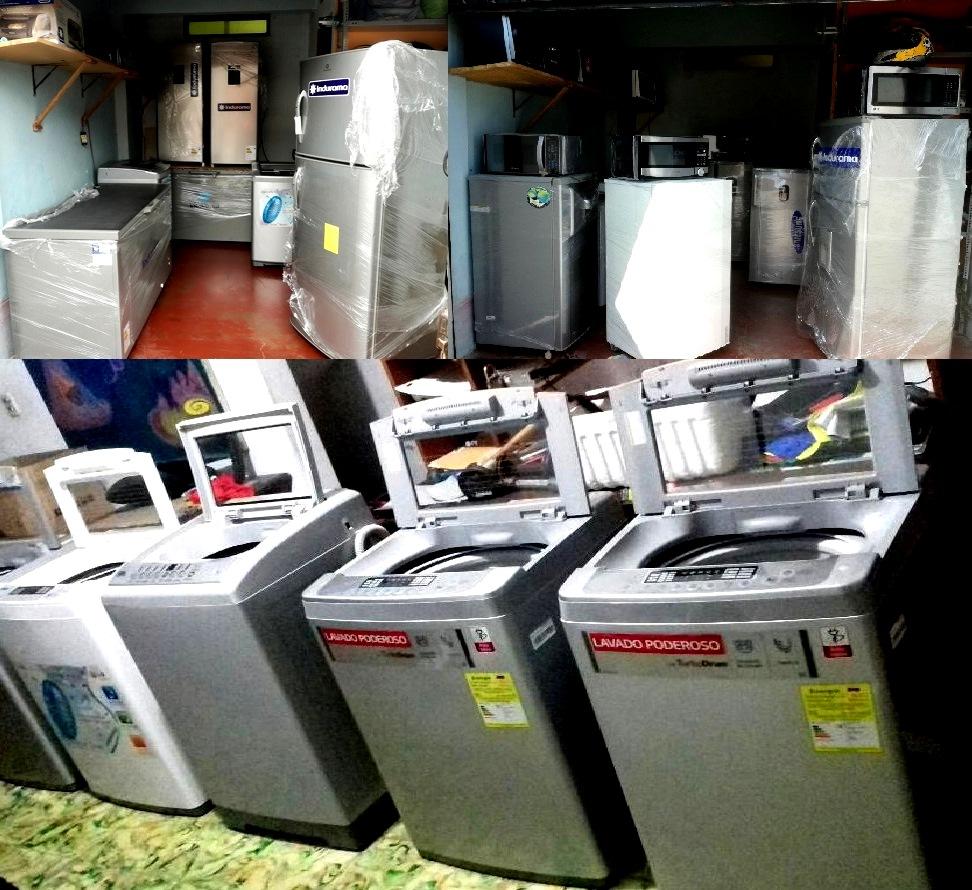 Remate incautados Refrigeradoras Lavadoras microondas