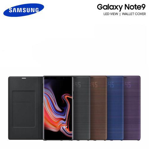 Samsung Galaxy Note 9 Funda Flip Cover Led View Original