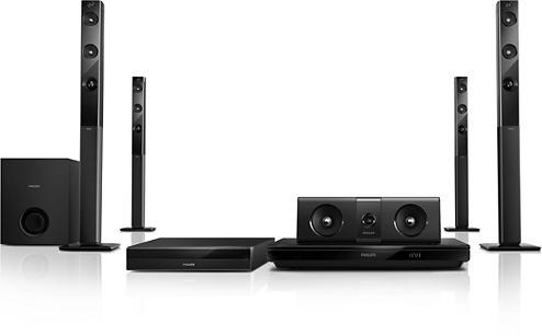 Home Theater Philips Inalambrico Smart 3d Htb5580/55 Wifi
