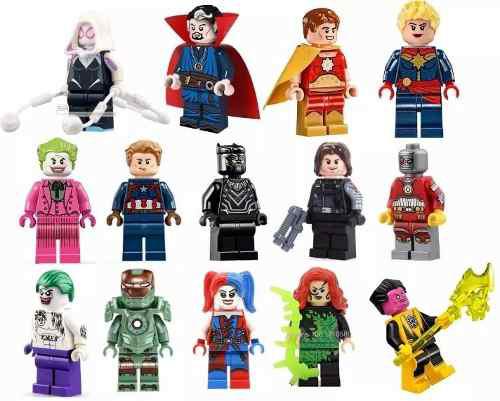 Superheroes Tipo Lego Vengadores, Liga De La Justicia, Etc