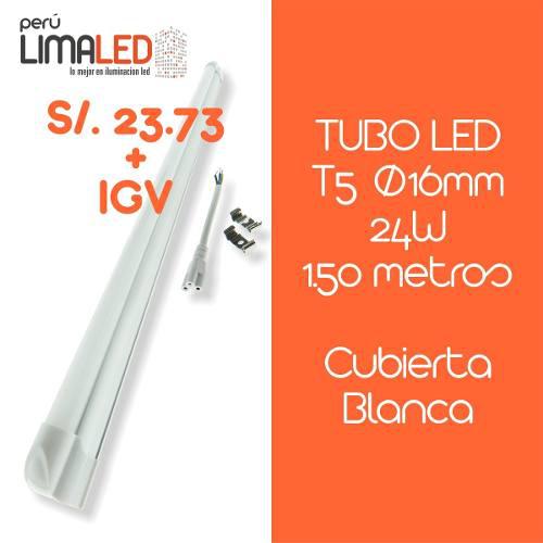 Tubo Led 150 Cm Tipo Fluorescente Ø16mm 24w Limaled