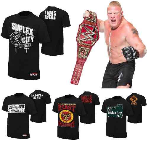 Wwe Polos Brock Lesnar, Dean Ambrose, Cm Punk, Roman Reigns
