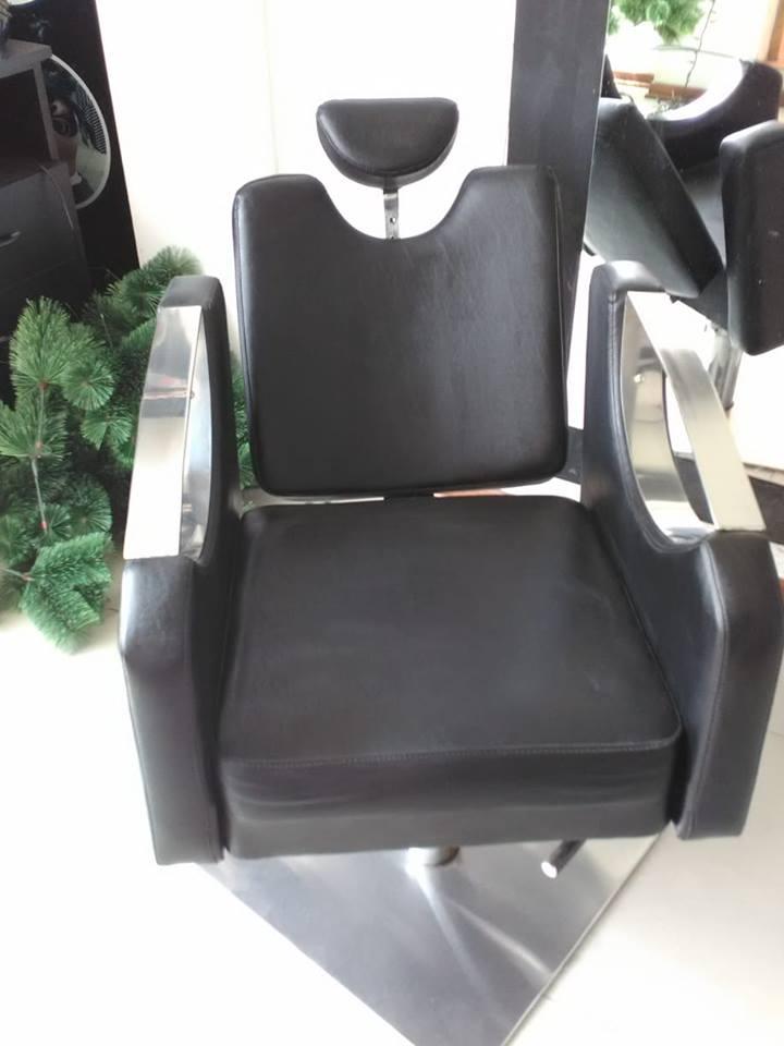 silla reclinable barbero