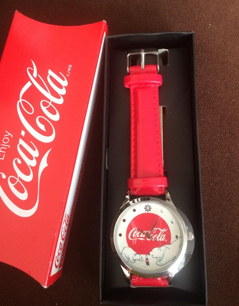 Reloj Oso Coca Cola