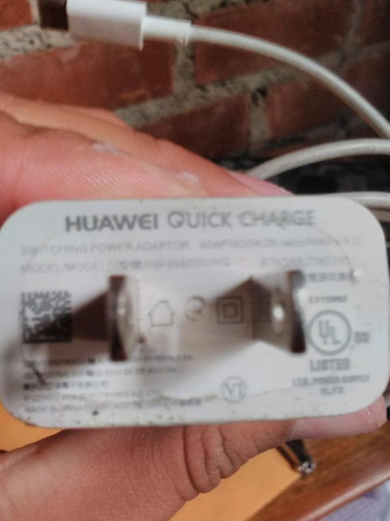 Cargador Original Huawei Tipo C QUICK CHARGE