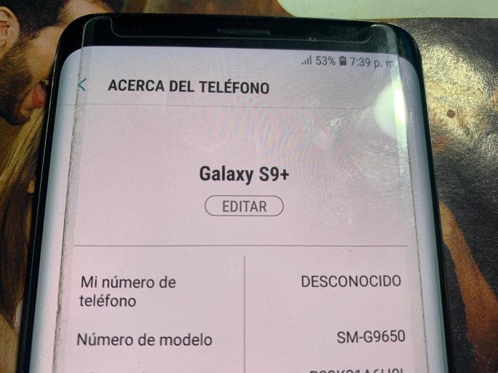 Galaxy S9plus 64gb Libre Imei Original Full operativo 9pts y