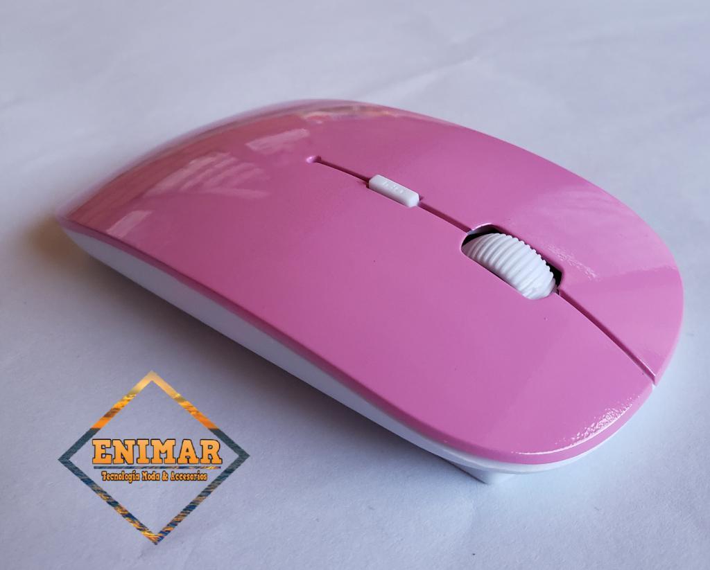 Mouse Ultra Fino Rosado