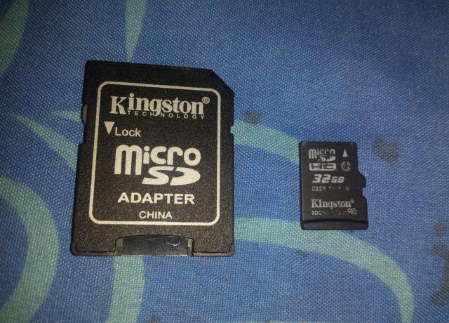 memoria micro sd 32 kingston