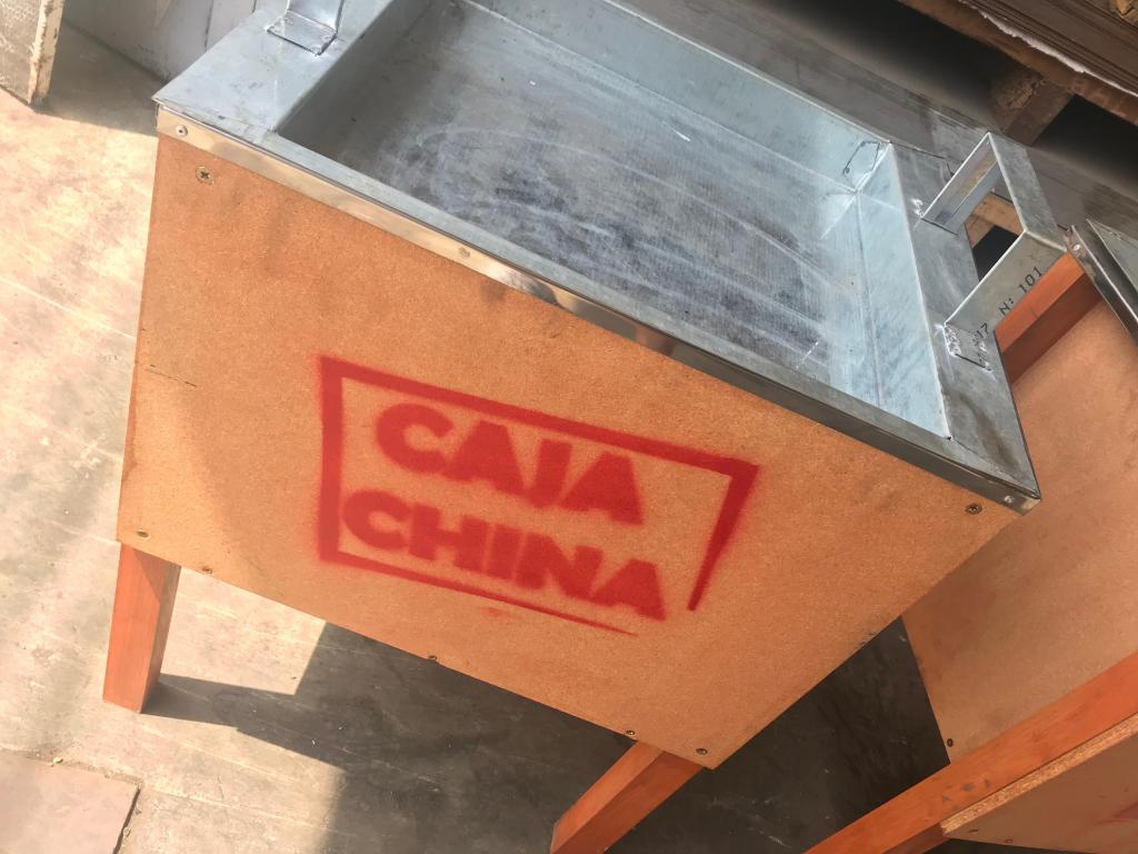 CAJA CHINA DE 60X50 X 90 EN INOXIDABLE