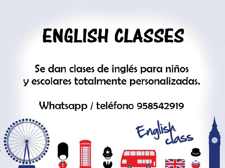 Clases particulares de ingles