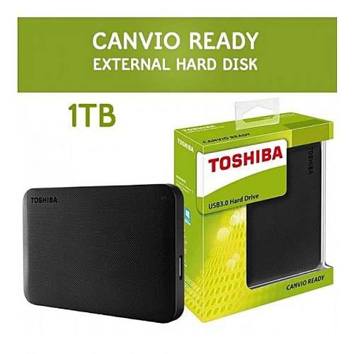 External Hard Drive Disk Usb 3.0 - 1tb Black