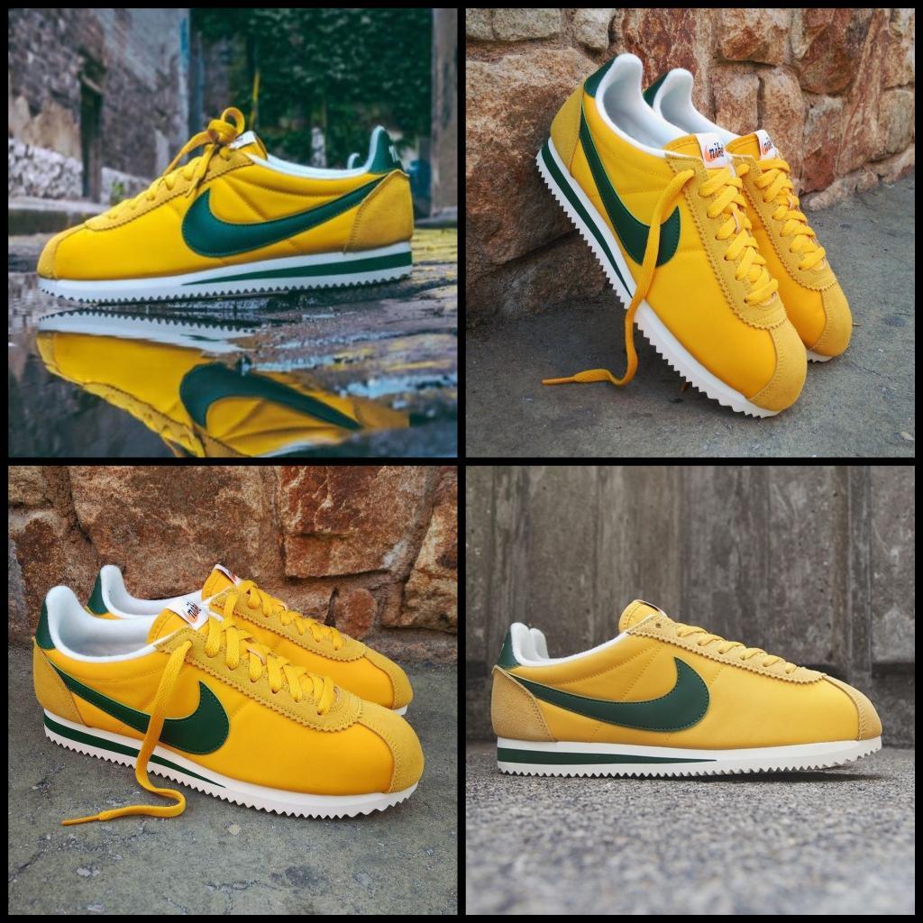 Nike Cortez Nylon Yellow talla 44