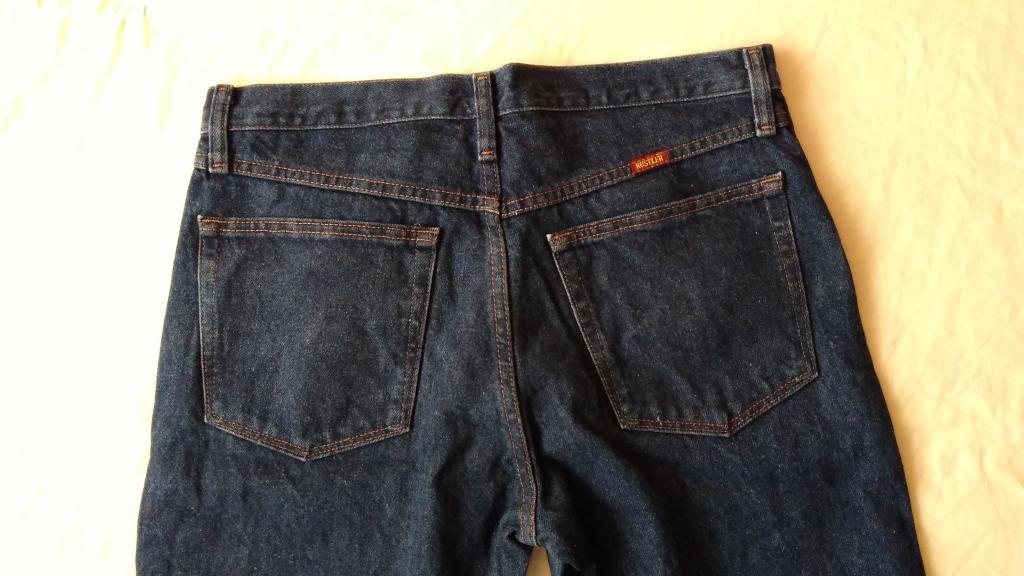 Pantalones Made in USA, para hombre Jean Azul Y Lavado en