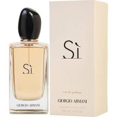 Perfume Si Giorgio Armani Mujer 100 Ml Edp Original En Caja