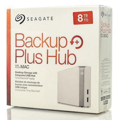 Seagate 8tb Desktop Drive Con Hub Usb Integrado Para Mac