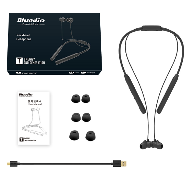 Auriculares Bluedio Tn2 In Ear Bluetooth T Energy Anc Ruido