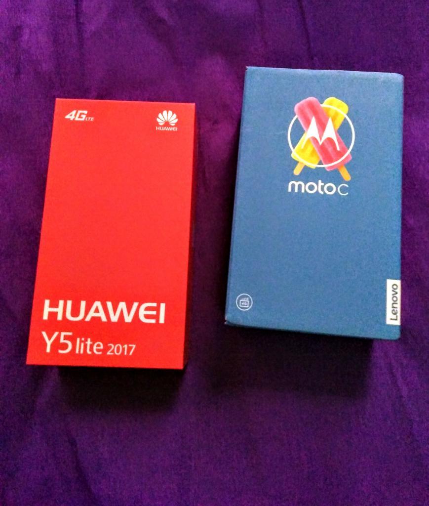 Huawei Y5 Lite , Y Moto C Caja Vacia