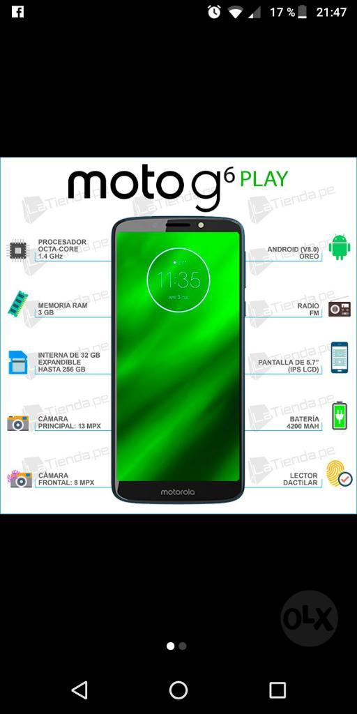 Moto G6 Play 