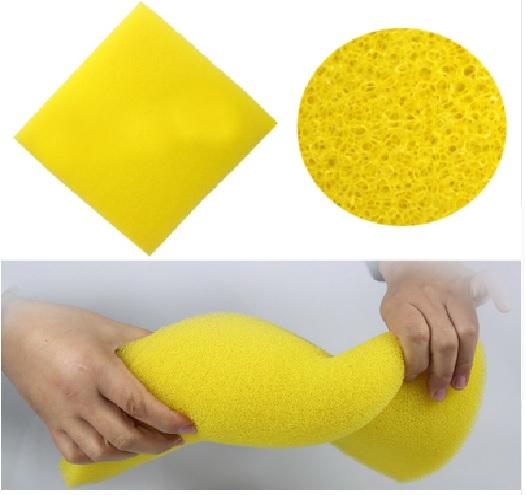 Esponja Biologica amarilla filtro de Acuario Grosor 2 cm