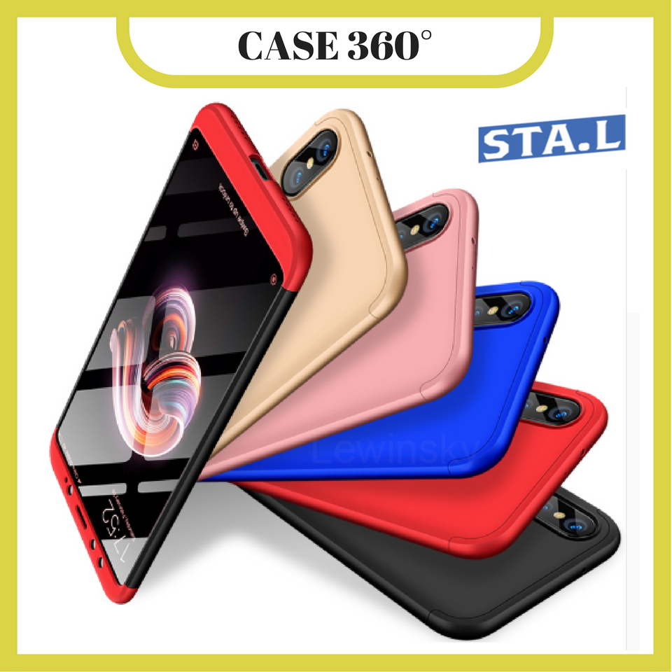 Case Protector y Vidrios Xiaomi Redmi note 6
