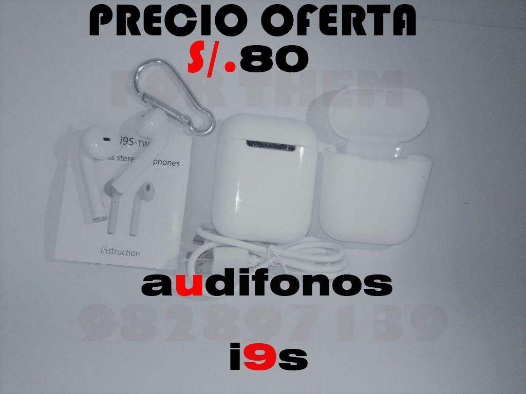 OFERTA AUDIFONOS BLUETOOTH i9s tws Precio Promocion
