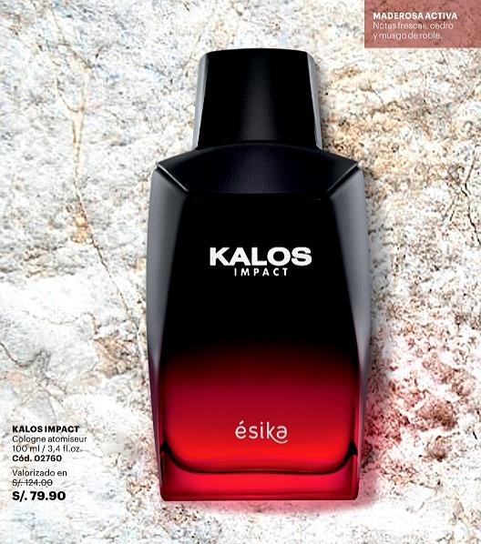 Perfume Kalos Impact Esika Nuevo