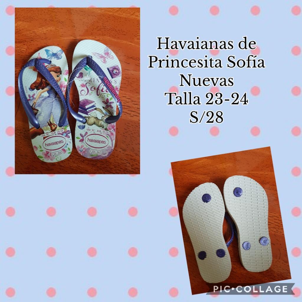 Sandalias Havainas Princesa Sofia