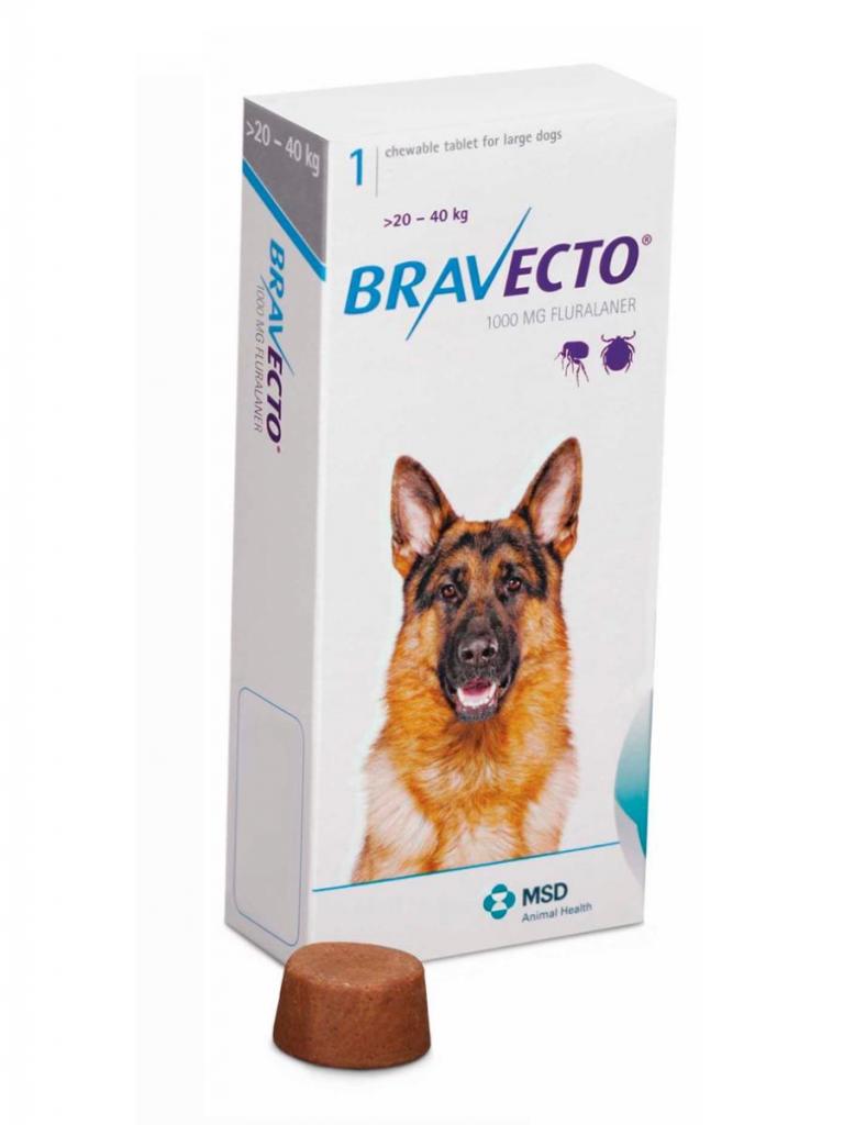 Bravecto  Kg dura 3 Meses Antipulgas No Nexgard.