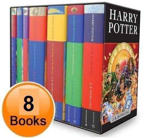 Inglés Harry Potter Complete Collection 8 Books Via Email