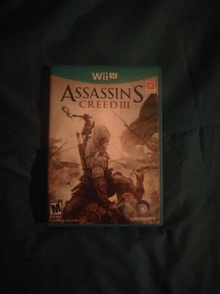 Vendo Assassins Creed 3 para Wii U