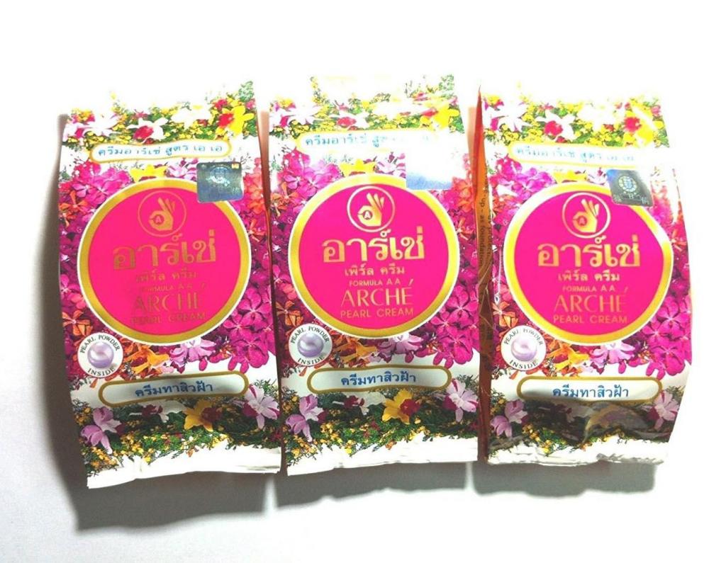 Arche Pearl Cream Crema Tailandesa Blanqueadora Original 3gr