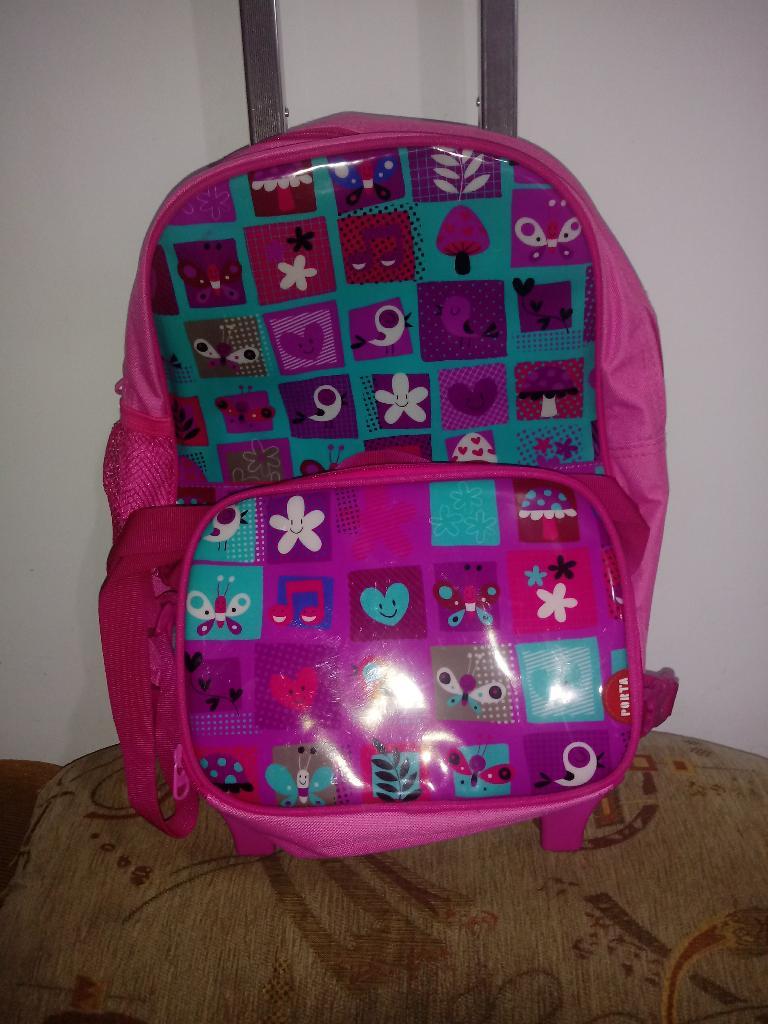 Mochila Escolar Porta