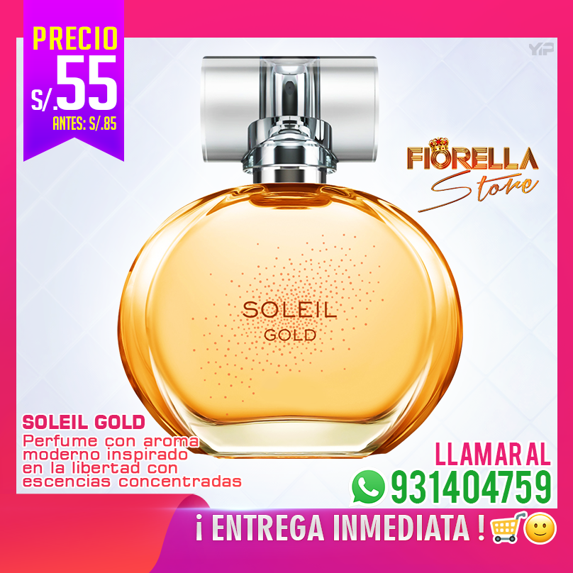 Perfume para Mujer Soliel Gold