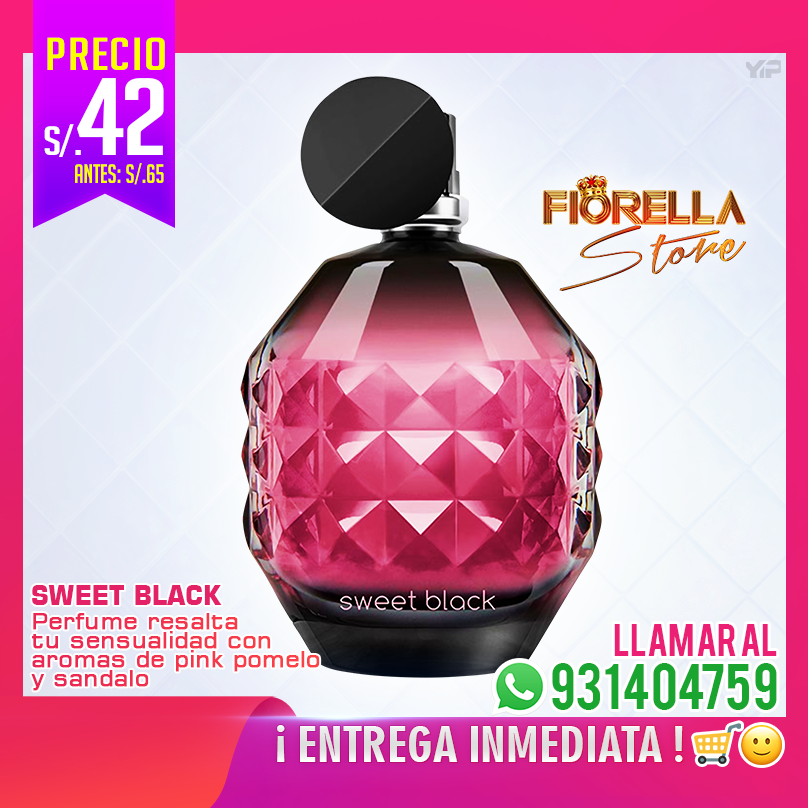 Perfume para Mujer Sweet Black